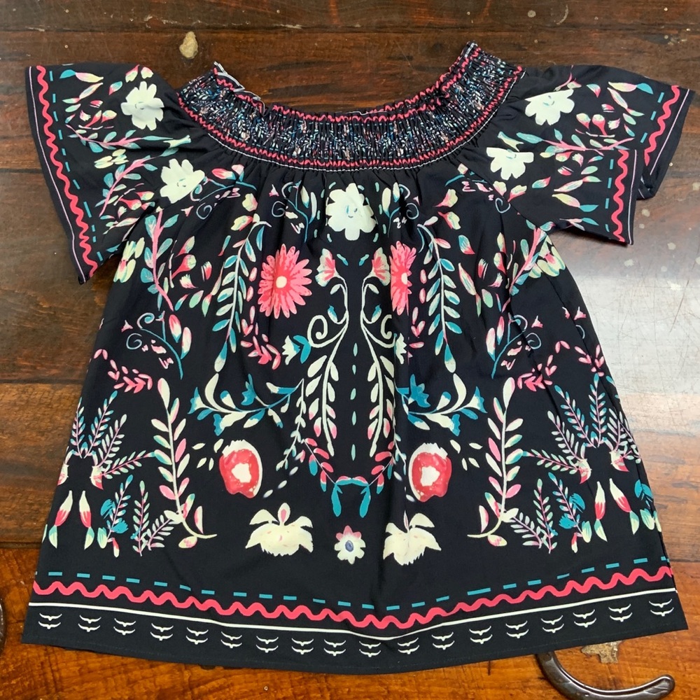 Off the shoulder boho blouse